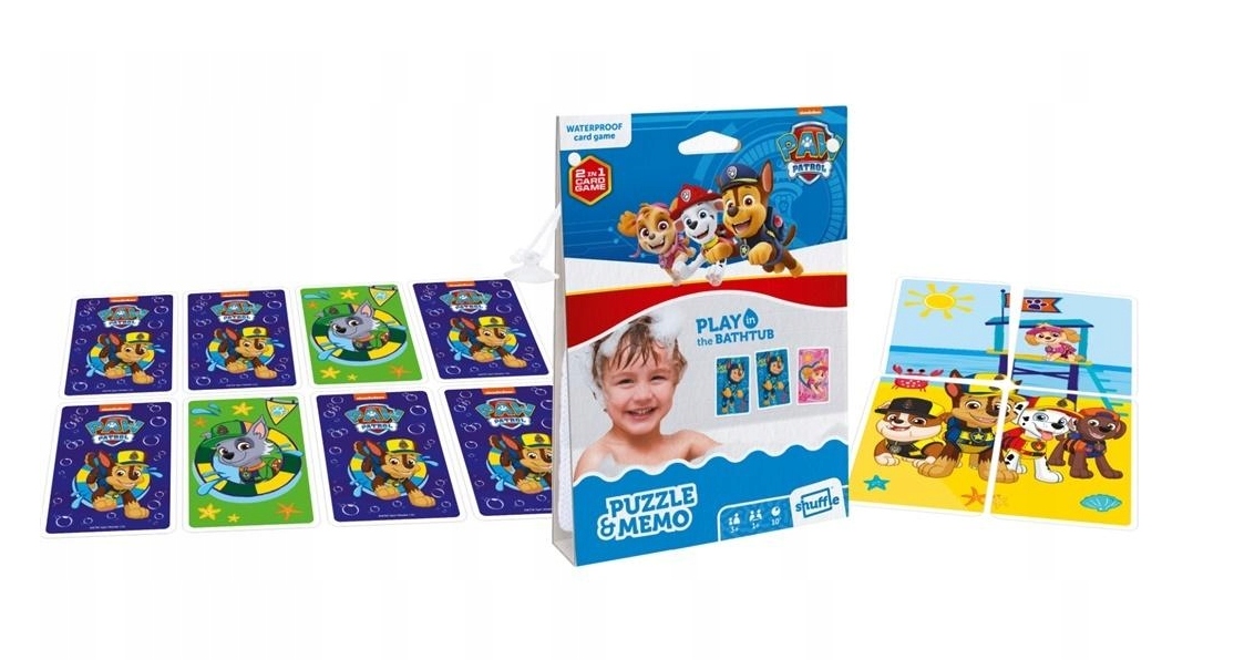 KARTY DO GRY PSI PATROL DO KĄPIELI 0522