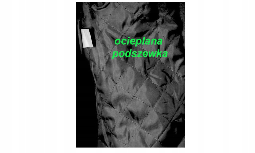 Włoski płaszcz z kapturem ZIMOWY OCIEPLANY XL 42 Model 3232T czarny