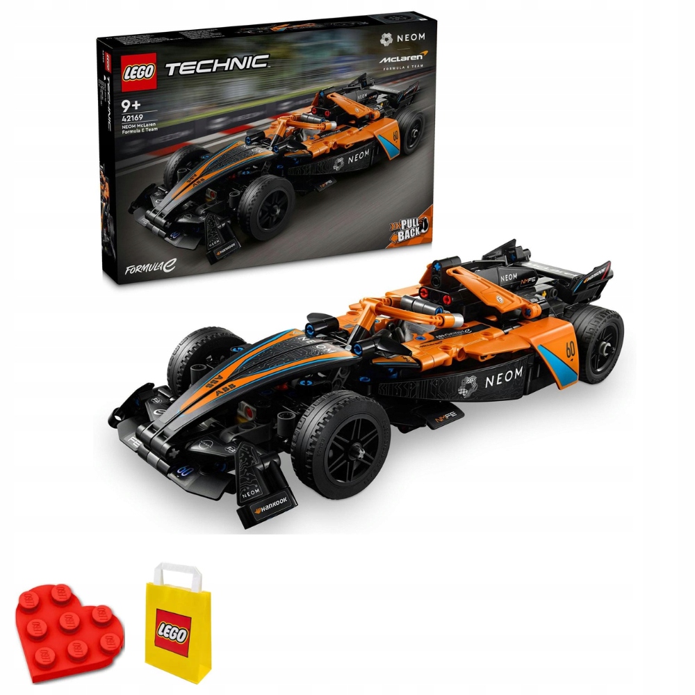 Lego Technic 42169 Neom McLaren Formula E Race Car