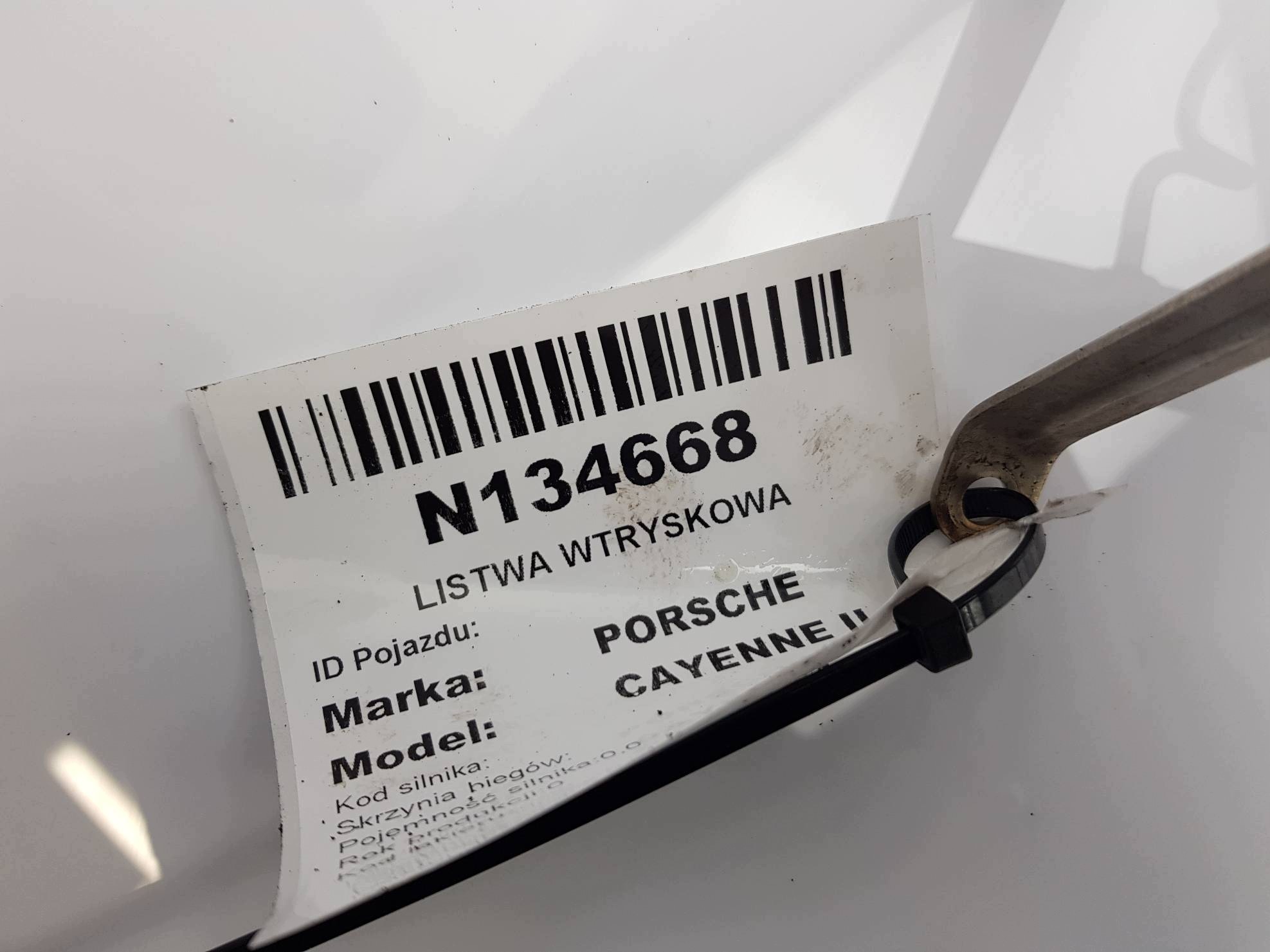 Rampa iniezione 94811011556 PORSCHE CAYENNE II