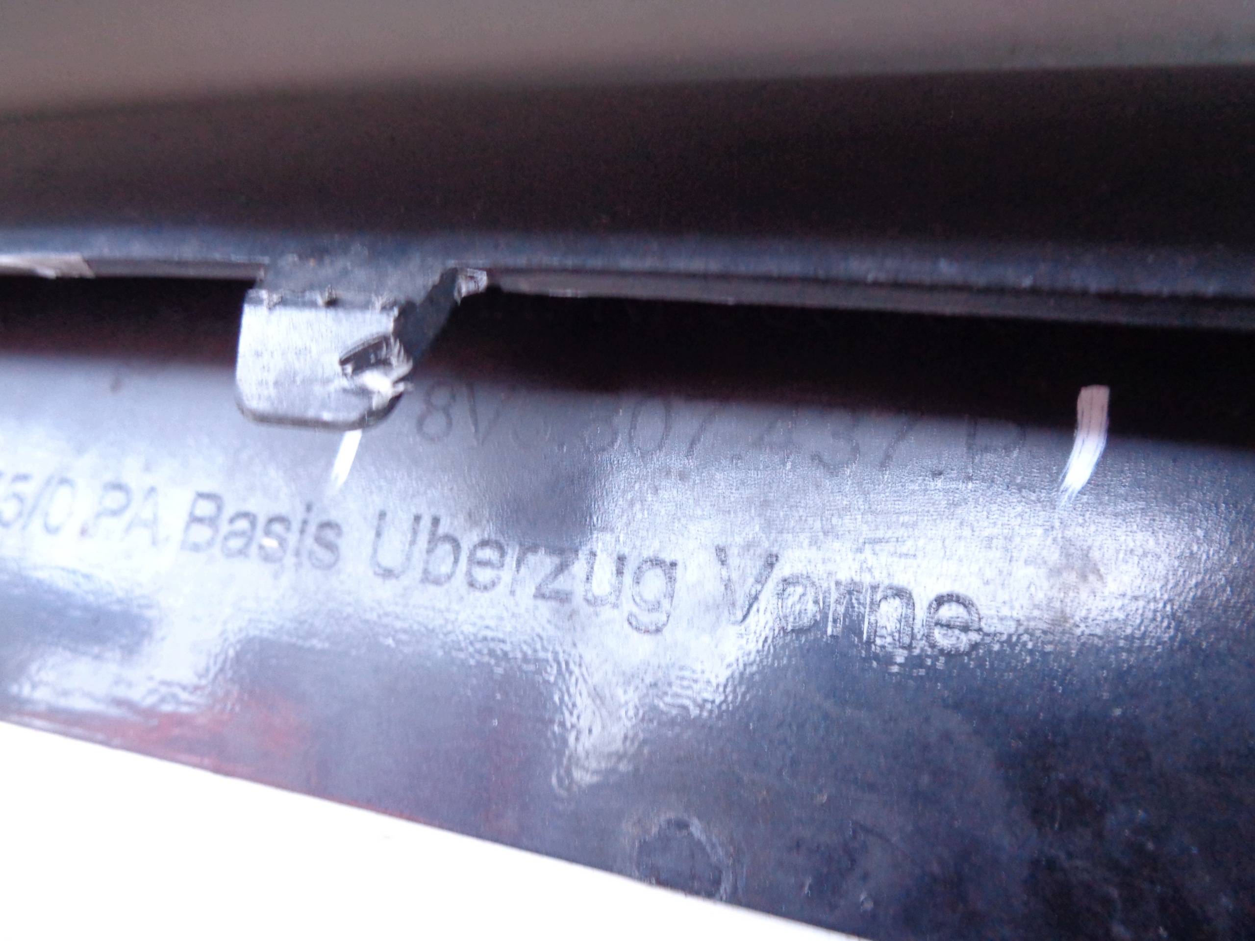 front bumper AUDI A3 8V 8V5 16- LIFT sedan CABRIO NR 53567