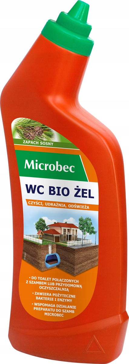 

Bros Microbec Wc Bio Żel 750 ml