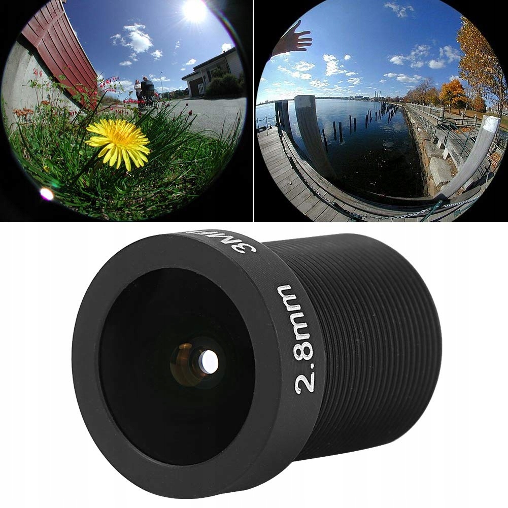 SONEW Obiektyw CCTV 28 mm 3MP HD Kamera 115 Stopni Do Monitoringu CCTV — miniatura 5