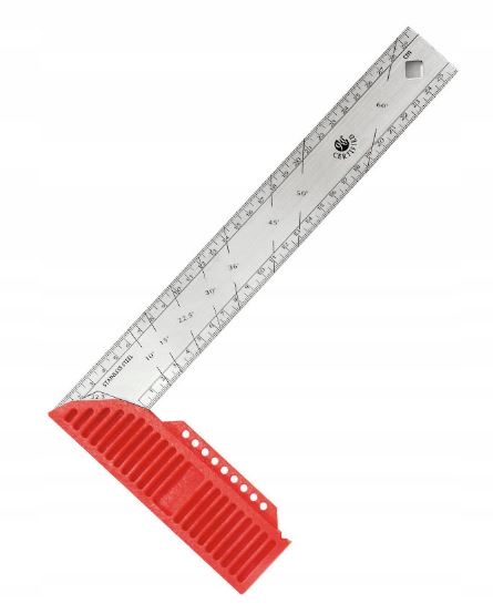

Kątownik Stolarski Budowlany Stal Nierdzewna 30CM