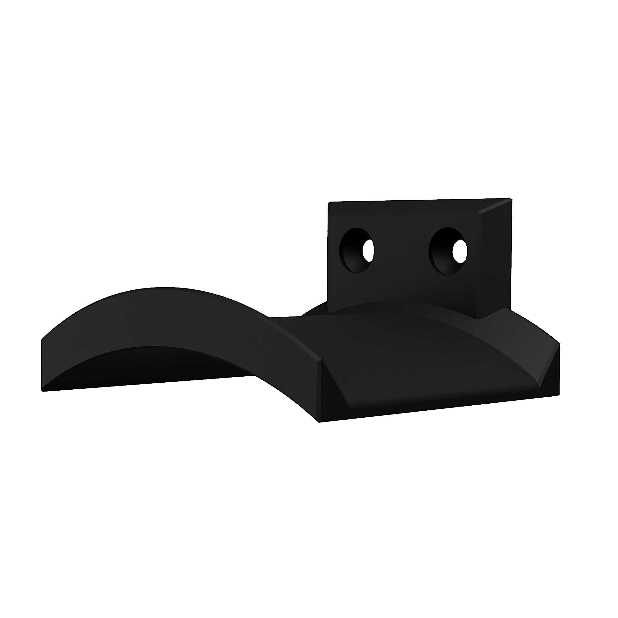 Uchwyt Wieszak Na Słuchawki Nauszne Uniwersalny Czarny + Wkręty Marka Inna