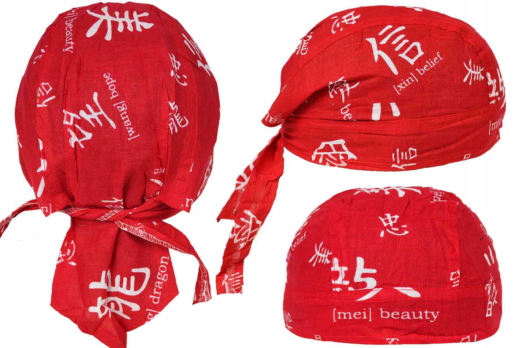 

Bandana Bawełniana Chusta Wiązana Głowę Bandamka