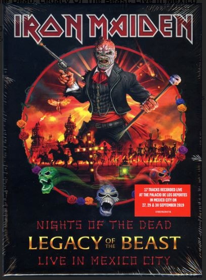 2xCD+ALBUM Iron Maiden Nights Of The Dead, Legacy Of The Beast