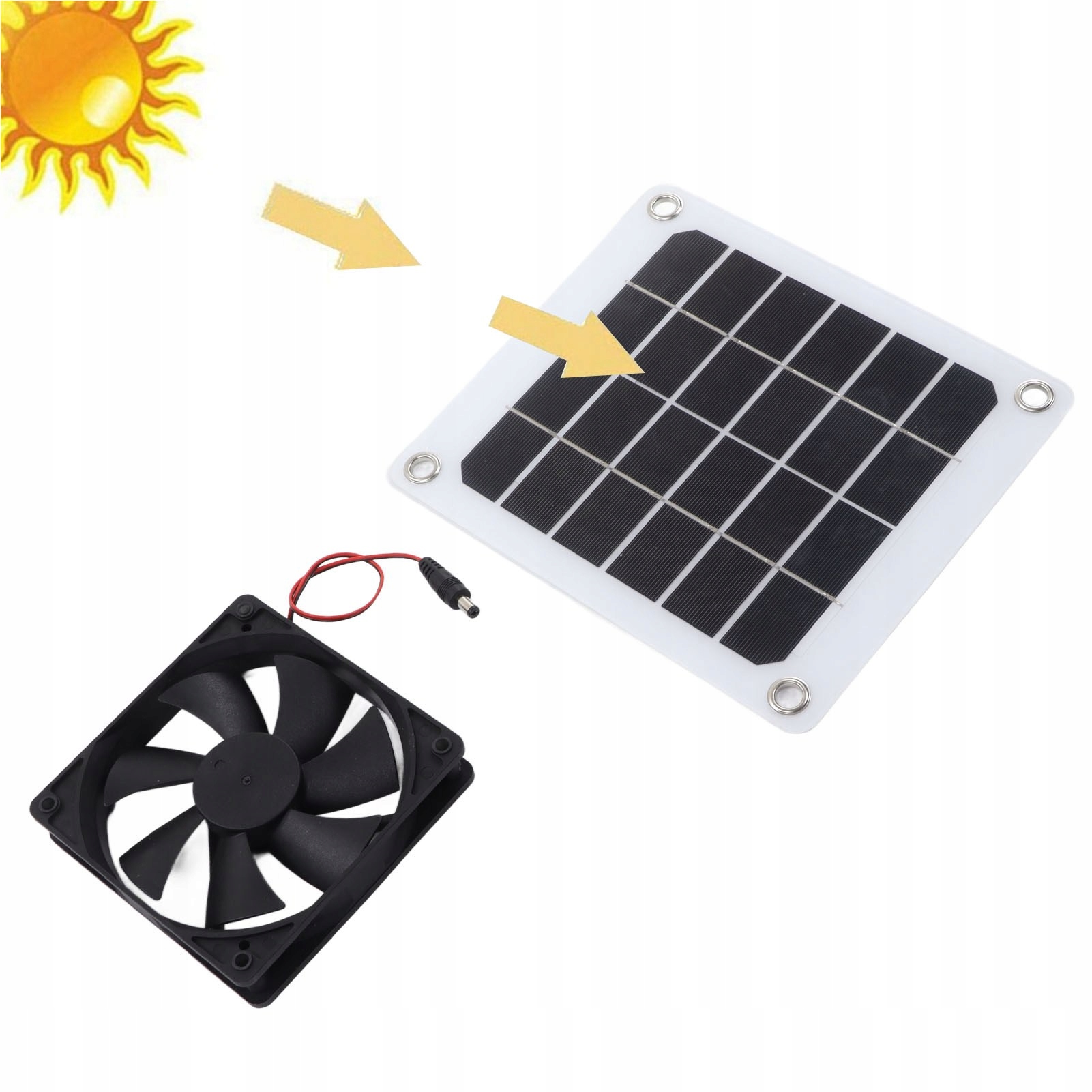 SOLARNY WENTYLATOR WYCIĄGOWY PROFESJONALNY