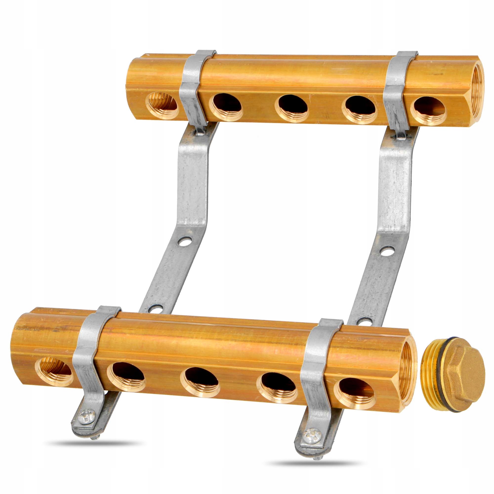 ROZDZIELACZ PODŁOGÓWKI Ogrzewania CO Podłogowego 5 OBWODÓW Sekcji KOLEKT 4F Kod producenta ML010301002-V04