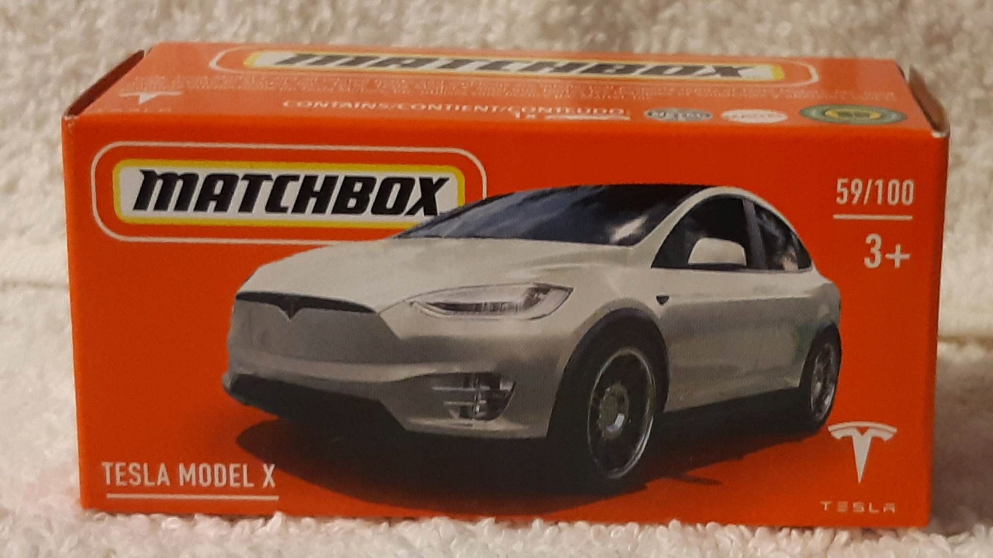 

Matchbox Tesla Model X Power Grab