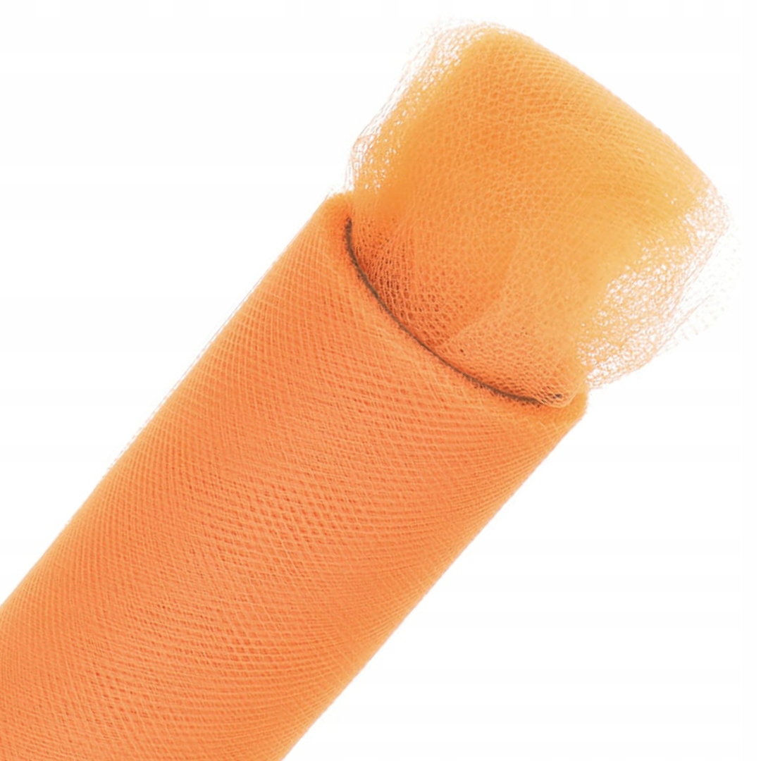 Tiul dekoracyjny na rolce tutu 15cm 9m łososiowy
