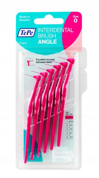

TePe Angle Szczoteczki Międzyzębowe 0,4mm 6 szt