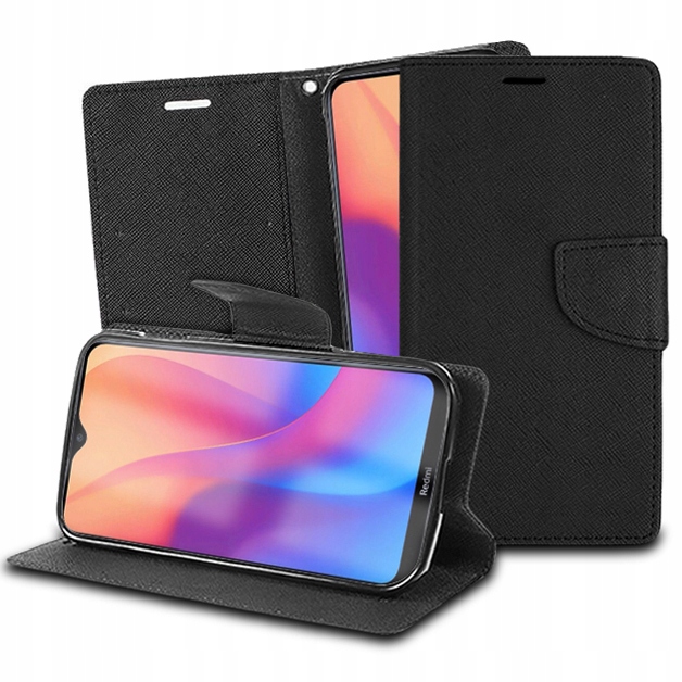 

Etui Portfel Fancy Case Do Redmi 8A Szkło