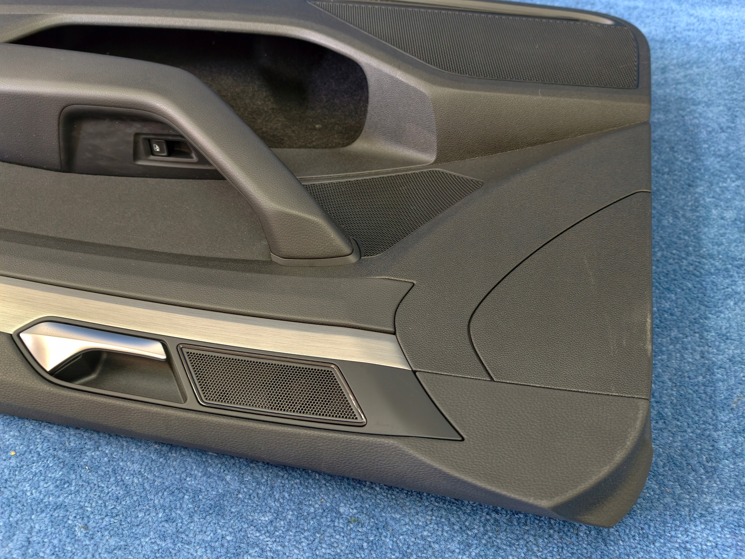 VW PASSAT B8 upholstery side door right front complete black