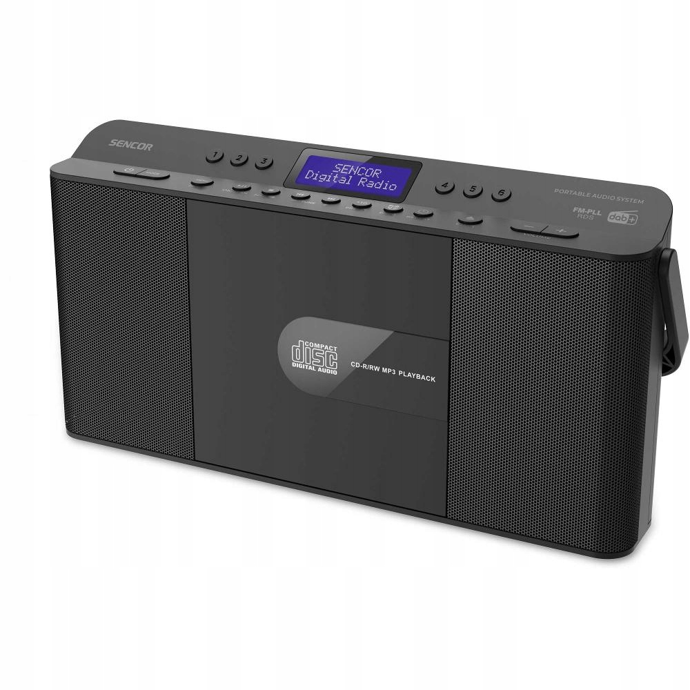 Radiopřijímač s CD Sencor Spt 7500DB
