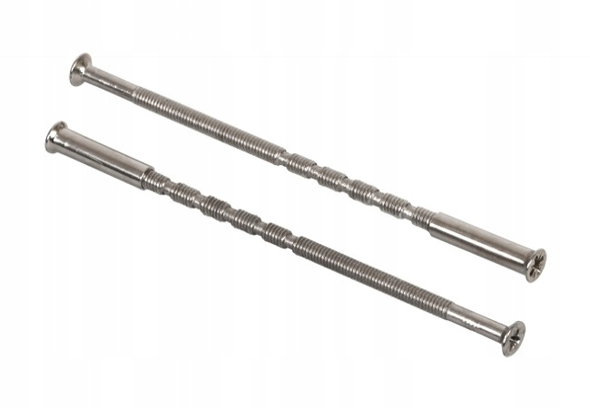 

Zestaw śrub klamki M4x80 mm kolor nikiel 2szt.