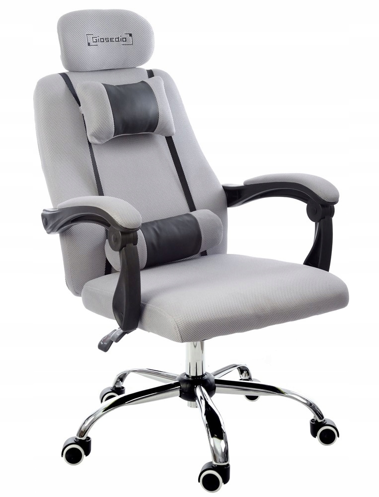 

nowoczesny fotel biurowy Szary GPX011