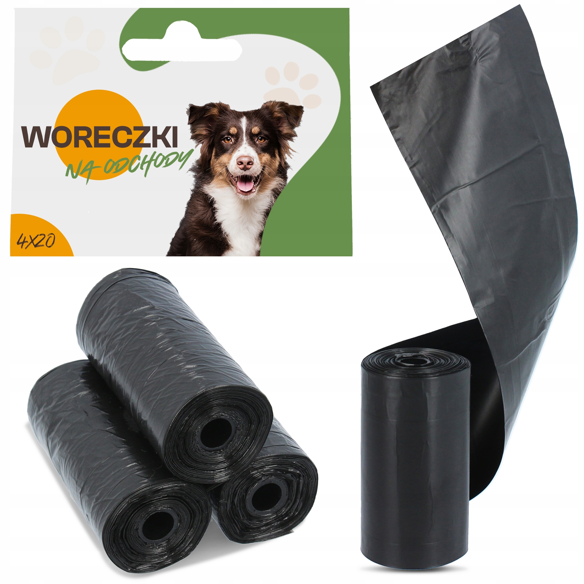 

Woreczki Worki Mocne Siatki Psie Odchody Kupy 80
