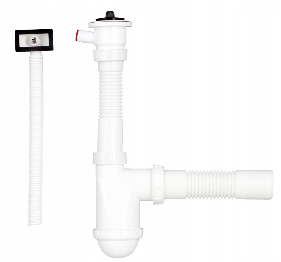 SYFON DO ZLEWOZMYWAKA KUCHENNEGO 1 KOMOROWEGO