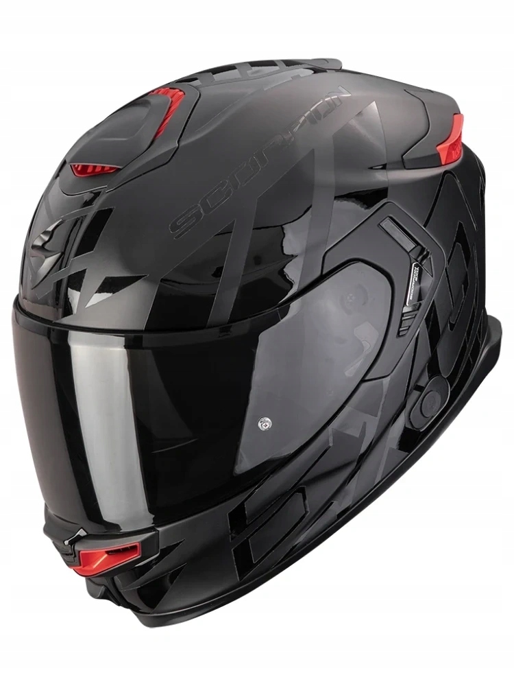 Integrálna motocyklová prilba Scorpion Exo-gt Sp Air Noble Matt Black XL
