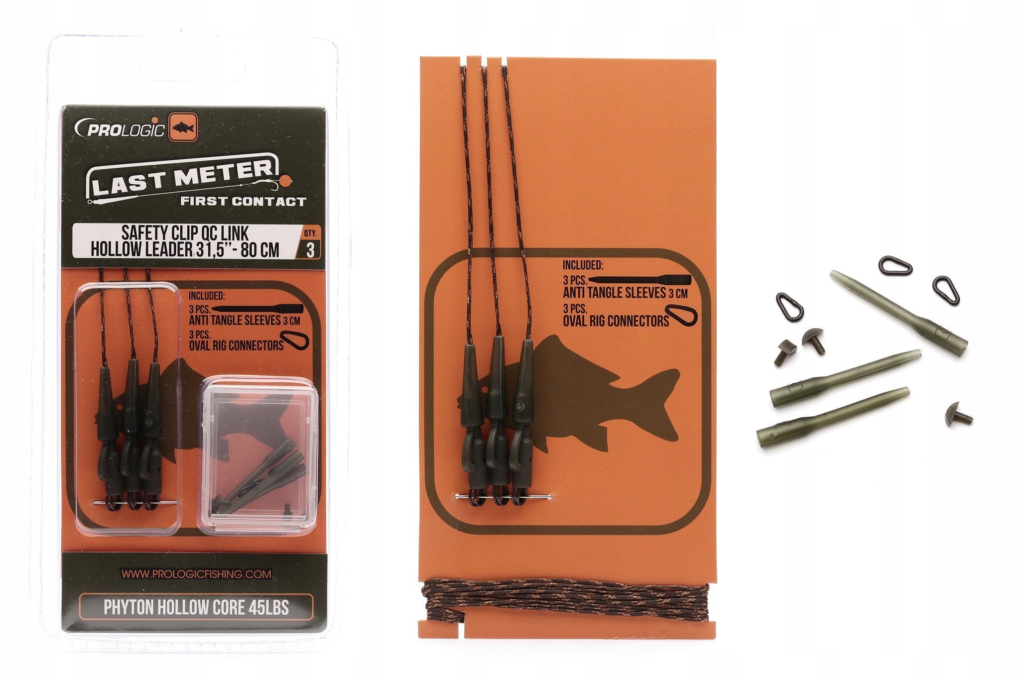 Gotowy Przypon Safetly Clip Qc Link Hollow 45lbs