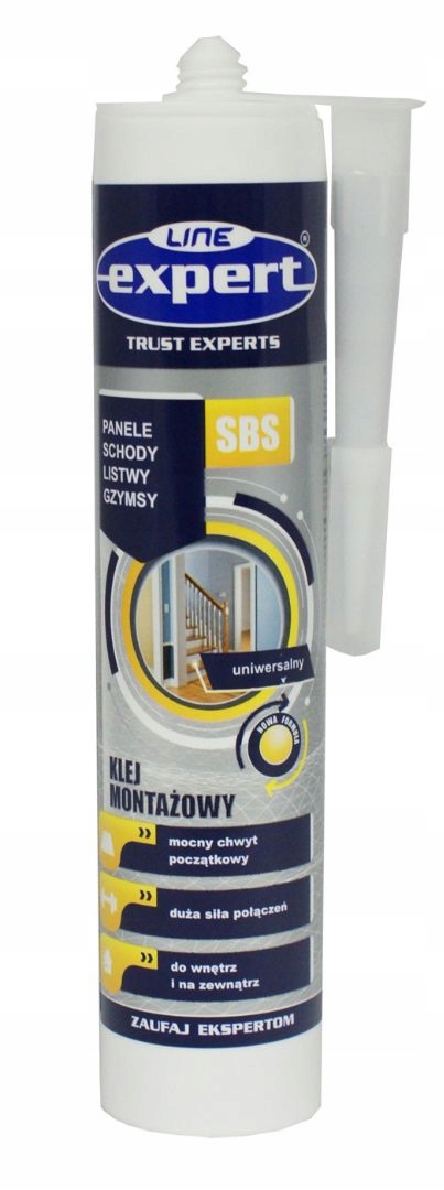 

Klej Montażowy Uniwersalny Sbs elastyczny 280ml