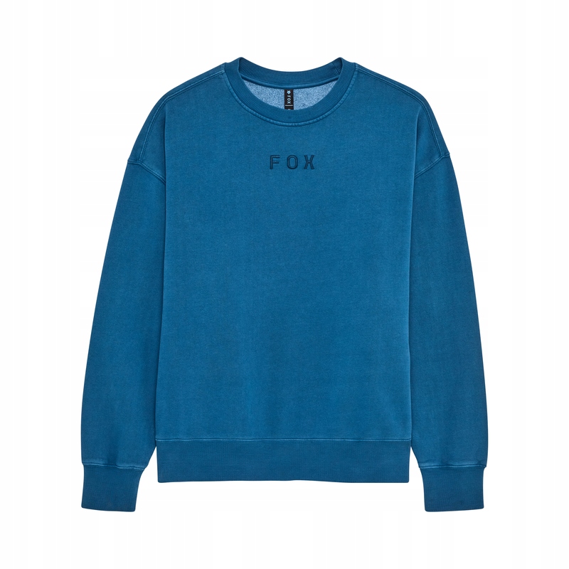 Mikina Fox Wordmark Oversized Fleece Crew Twilight L