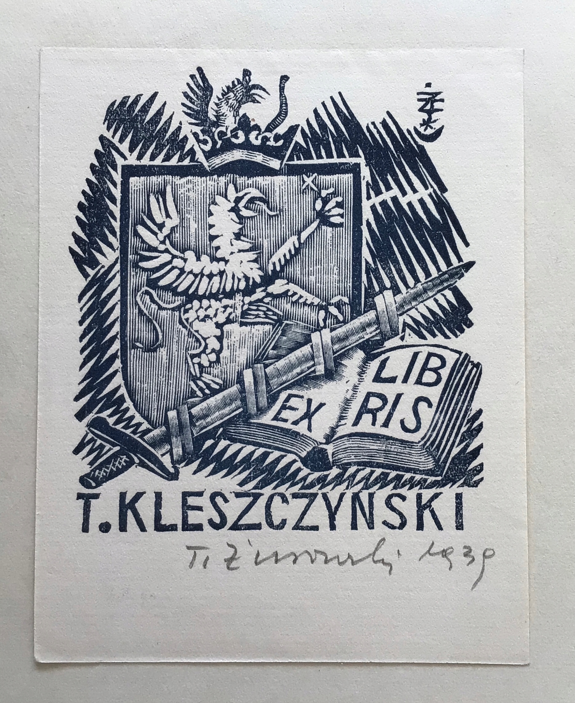 Ex-libris Żurowski / T.Kleszczyński