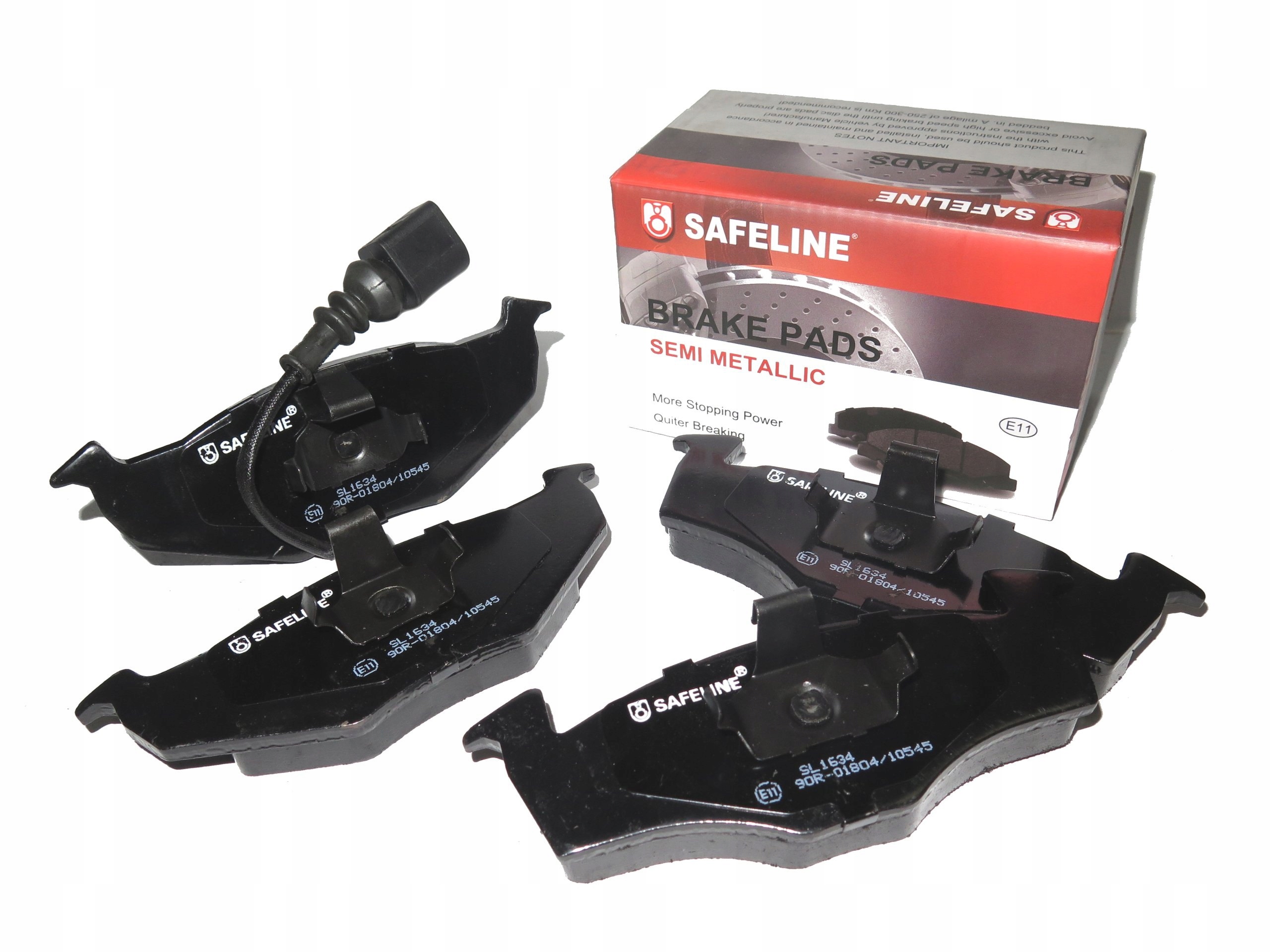 KLOCKI HAMULCOWE PRZÓD FABIA ROOMSTER LUPO POLO