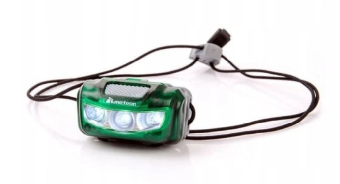 Latarka czołowa |meteor 3W Light 23780 czołówka 3 tryby 150 lm