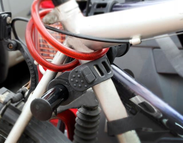 Bagaznik rowerowy na hak uchwyt nozycowy 3 ROWERY Producent code amo7606