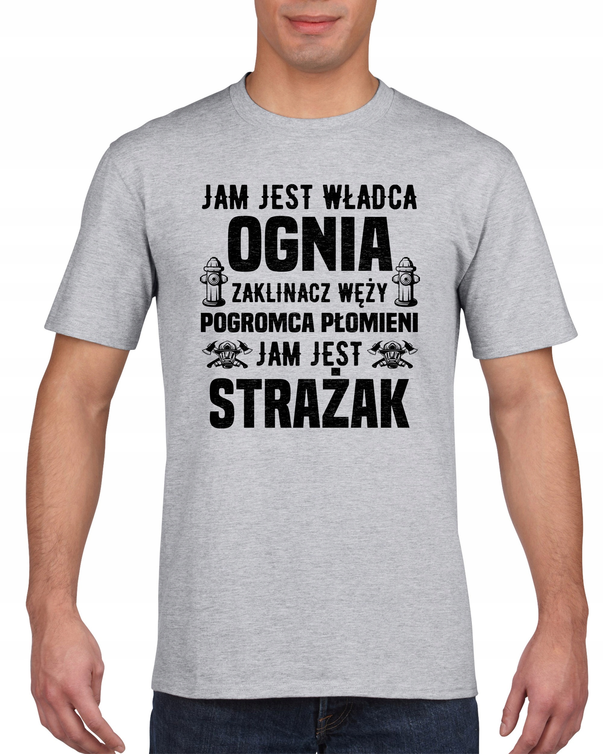 

Koszulka męska Jam jest Strażak XXL
