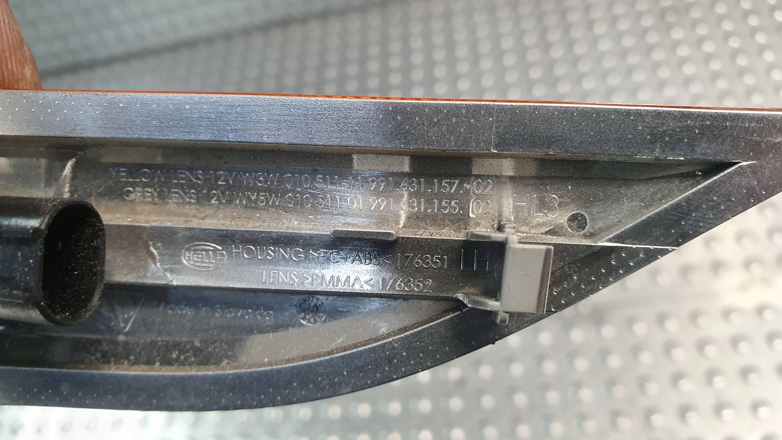 indicator left PORSCHE CARRERA 991 911 12- 99163115702