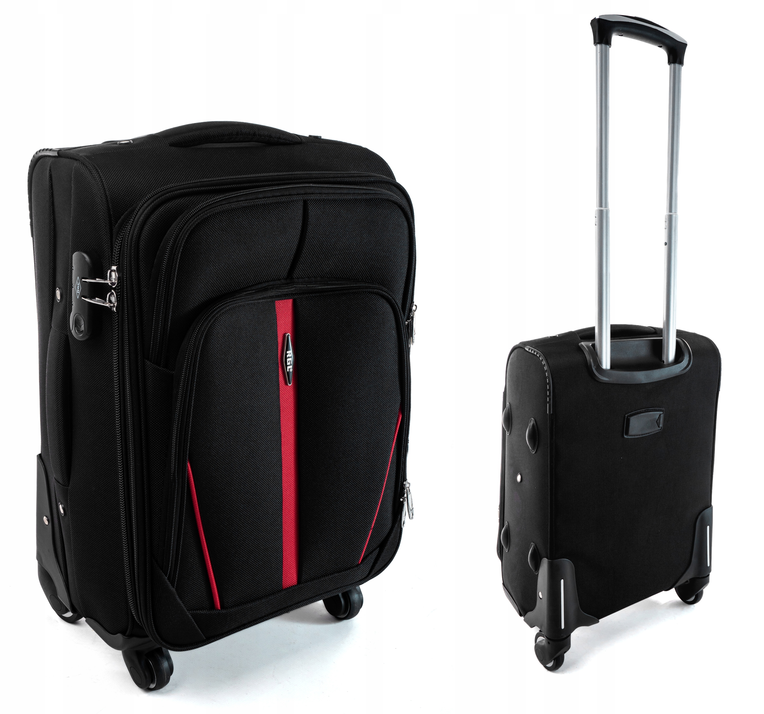 MAŁA MATERIAŁOWA WALIZKA PODRÓŻNA 4x KÓŁKA TORBA Kod producenta S-20