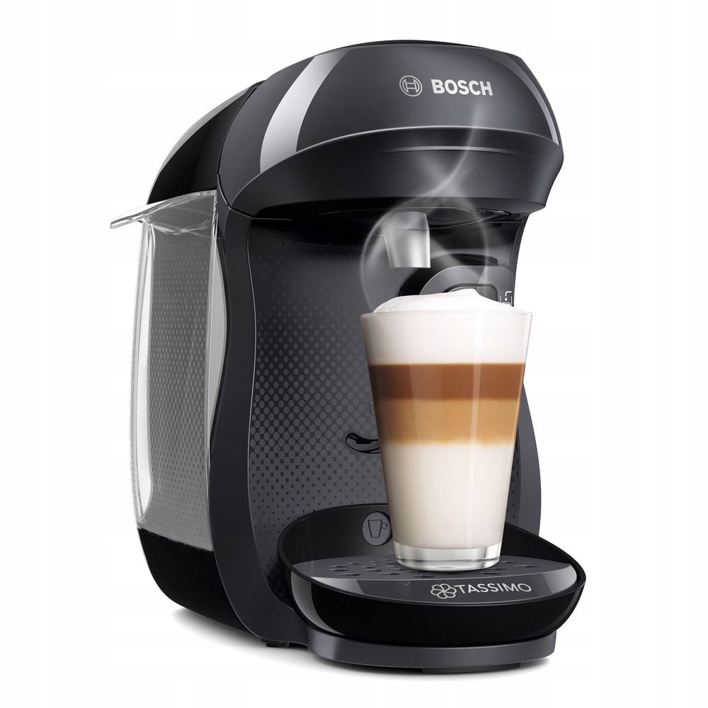 Ekspres kapsułkowy Bosch TAS102E Tassimo Happy [czarny]