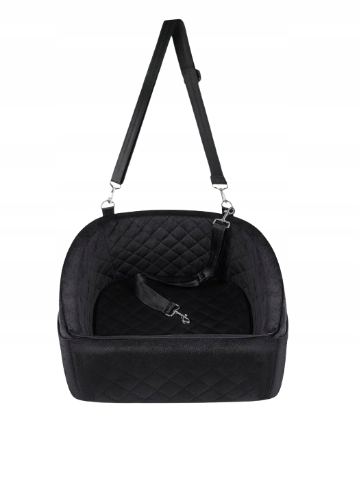 Levně Autosedačka Přepravka Pro Malé Psy 31x52x53 cm Černá