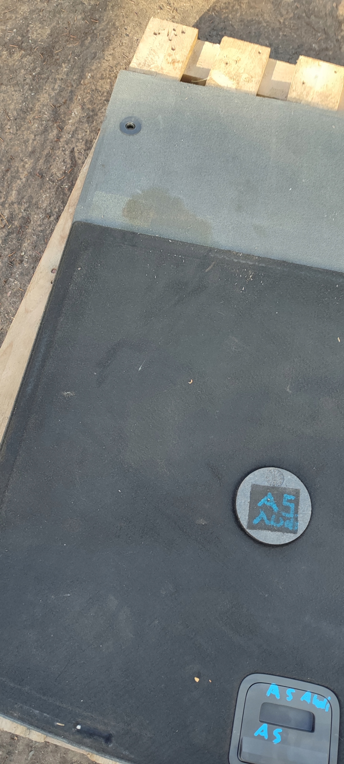 mats floor boot AUDI A5 8T SPORTBACK