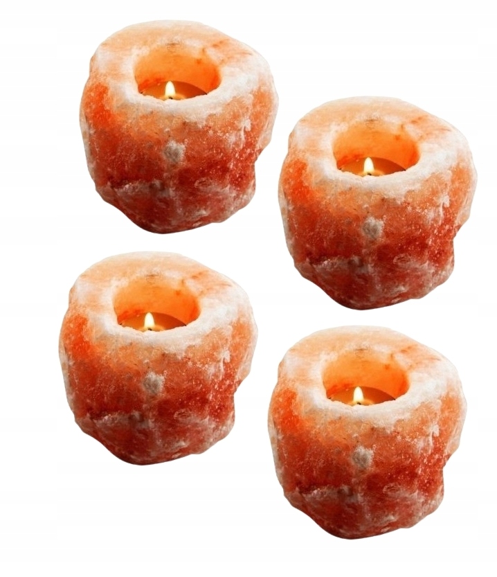 

Świecznik Solny Naturalny 1-2kg Jonizator Zestaw 4