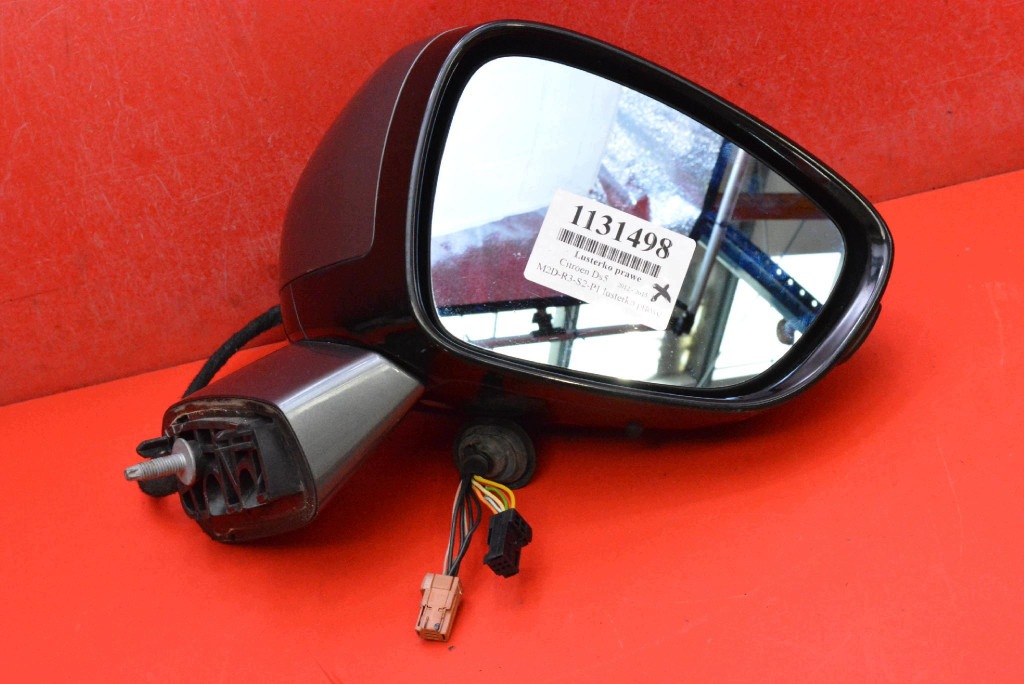 mirror right KZCD EU 0210077 CITROEN DS5 12-15 6+6 PIN 12 PIN