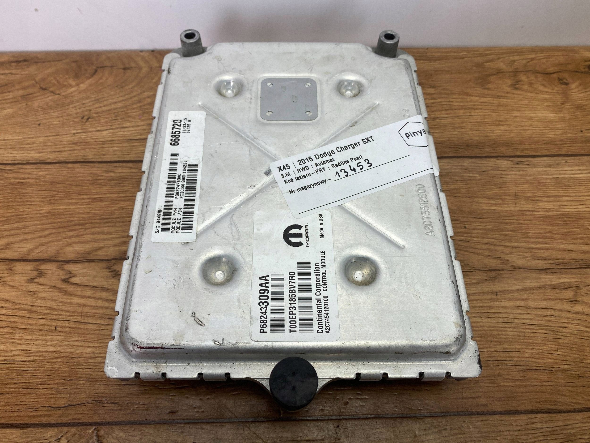 control unit of the engine ECU Dodge Charger 3.6 V6 2015+