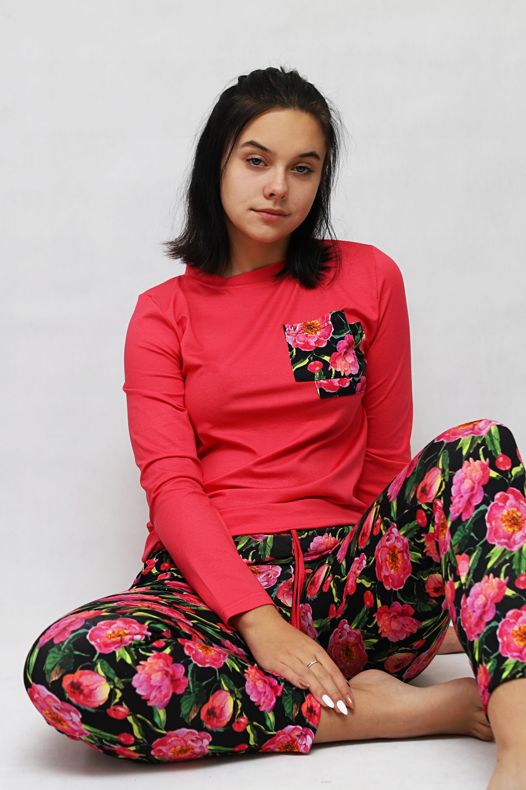 PIŻAMA, STRÓJ CODZIENNY, KOMPLET, WYGODNA, L/XL Rozmiar L/XL