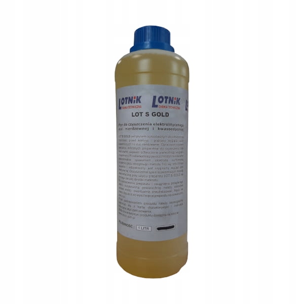 

Preparat Do Czyszczenia Stali Inox Lot S Gold 1l