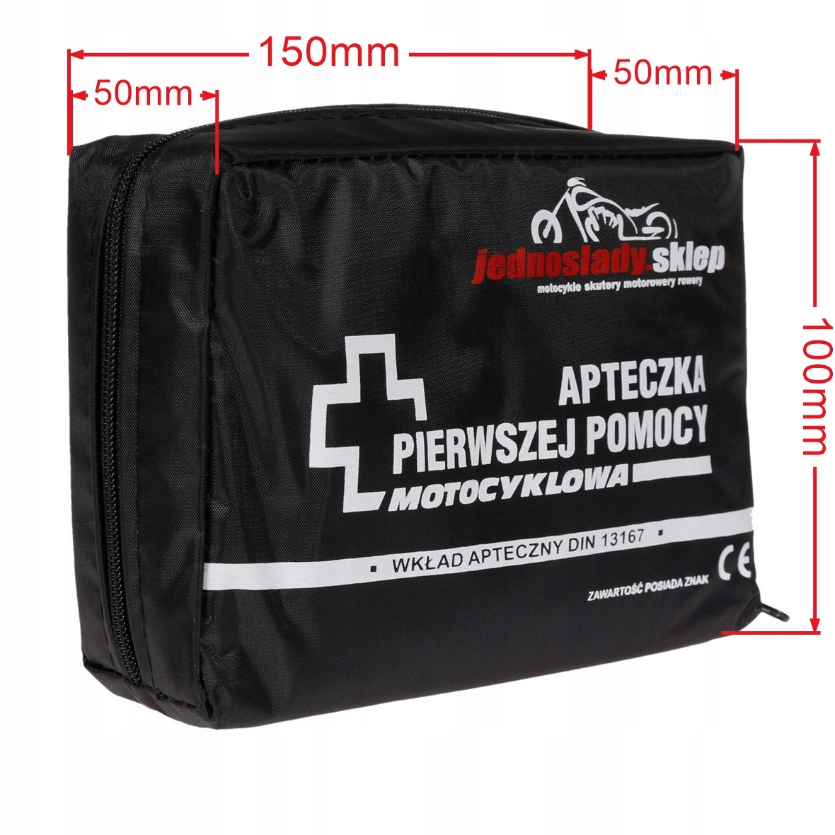 APTECZKA MOTOCYKLOWA PIERWSZA POMOC DIN 13167 Model 5903292661025