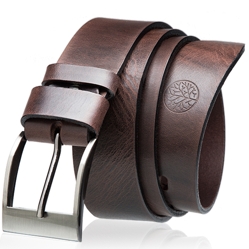 Betlewski klasyczny Skórzany pasek do spodni jeansów stylowa klamra