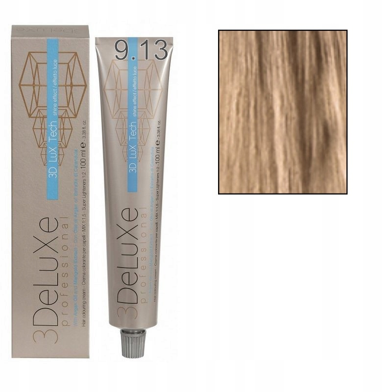 

3DELUXE Farba Do Włosów 100ML 9.13