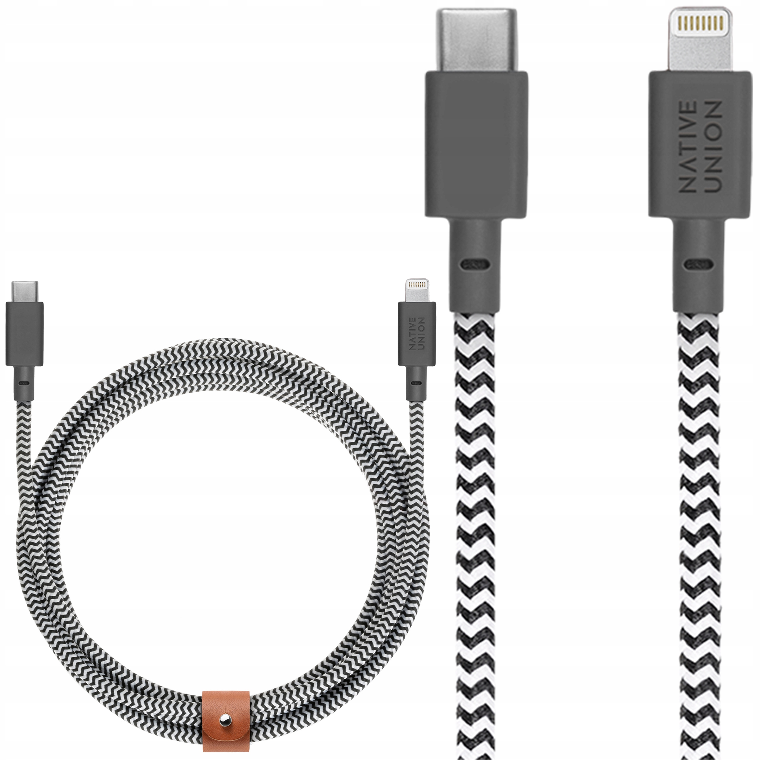 Native Union Belt Cable XL Kabel Usb-c na Lightning 3m Wytrzymały Przewód