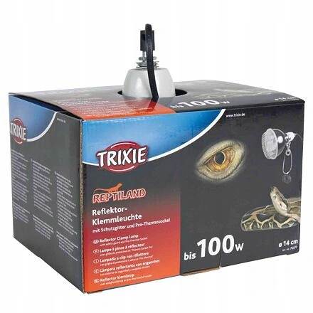 Levně Trixie Lampa s ochranným krytem 14x17cm max.výkon 100W (rp 2,10 Kč)