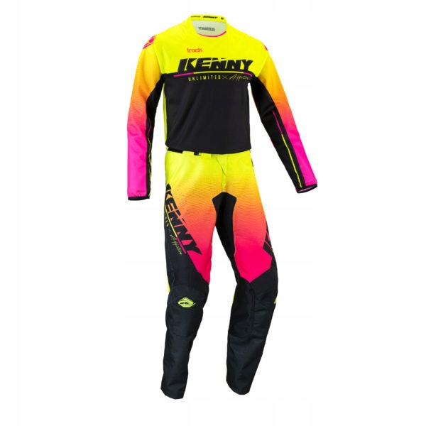 KENNY SPODNIE TRACK FOCUS 2022 NEON YELLOW 34 Numer katalogowy producenta 221-6203012-3497