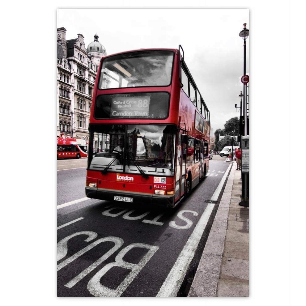 

Plakaty 40x60 Ciekawy Londyński autobus