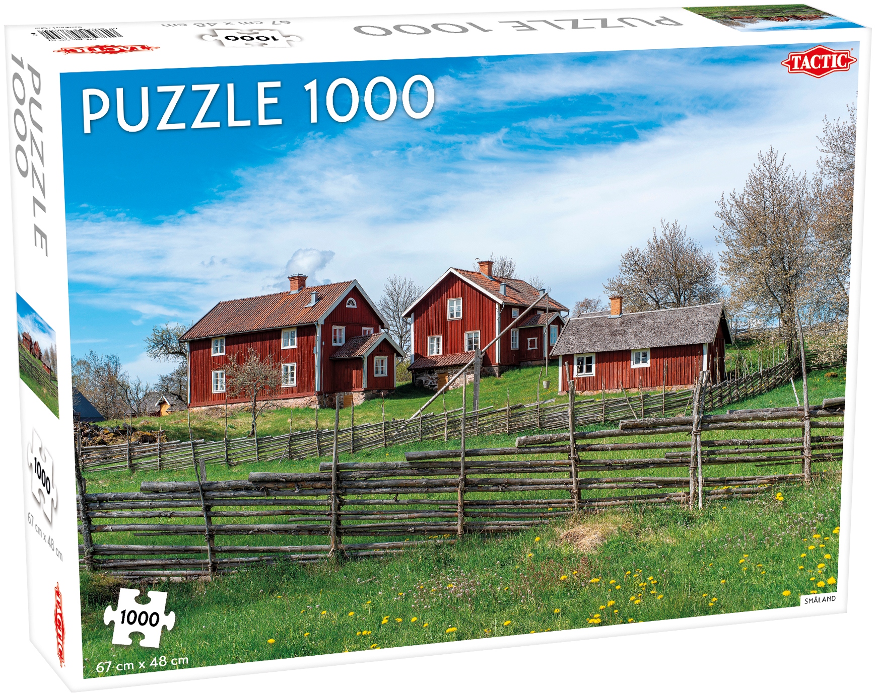 

Tactic Puzzle 1000el Krajobraz Wsi